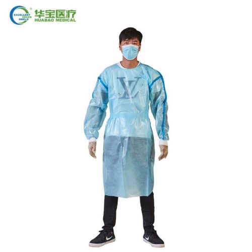 Striped Isolation Gown