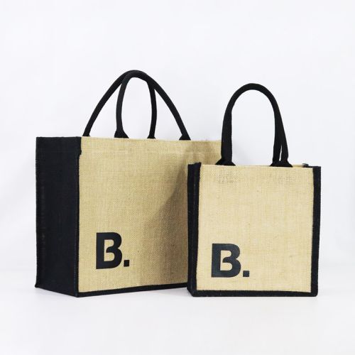 Custom Reusable Burlap Bag for Retail &amp; Promotion